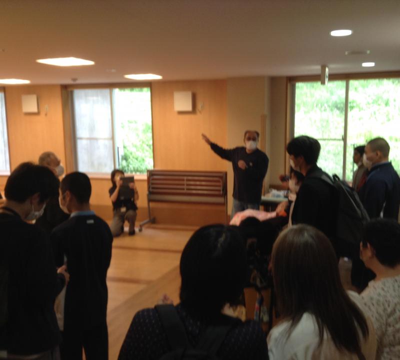 日立特別支援学校(中等部1年生)のみなさんが見学に来園されました!
