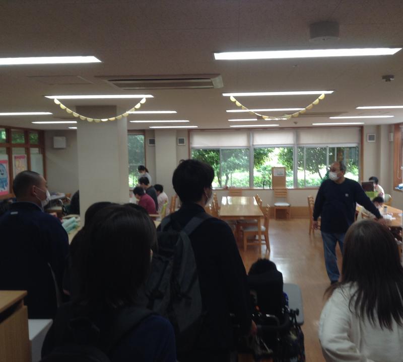 日立特別支援学校(中等部1年生)のみなさんが見学に来園されました!